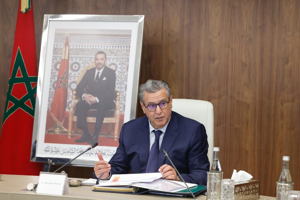 رئيس الحكومة عزيز أخنوش