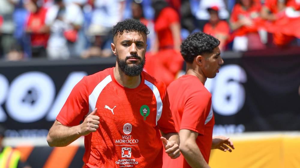 مزراوي يعود للتداريب الجماعية للأسود قبل مواجهة ال